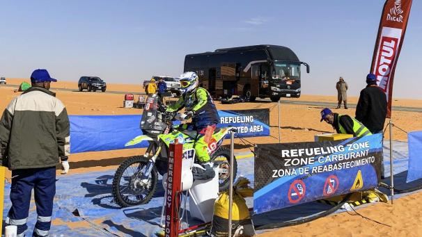 <p>Edwin Straver verunglückte während der Rallye Dakar.</p>