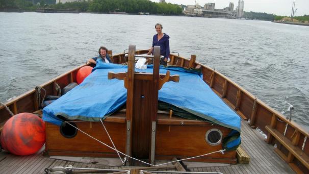 <p>Das Schiff ist zwar in gutem Zustand, erfordert aber handwerklichen Einsatz.</p>