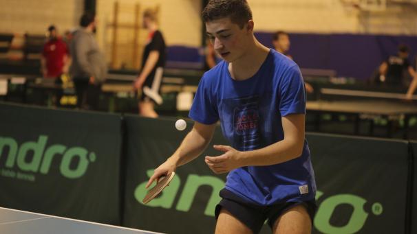 <p>Tom Lenaerts (C4/TTC Astoria Kelmis) besiegte vier höherklassierte Spieler.</p>