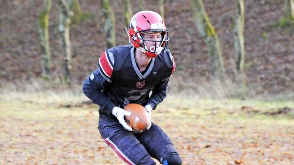 <p>Eric Roskamp während der Saisonvorbereitung der Verviers Pepinster Mustangs</p>