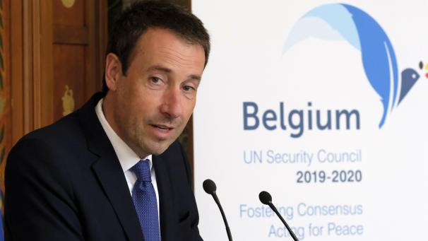 <p>Außenminister Philippe Goffin.</p>