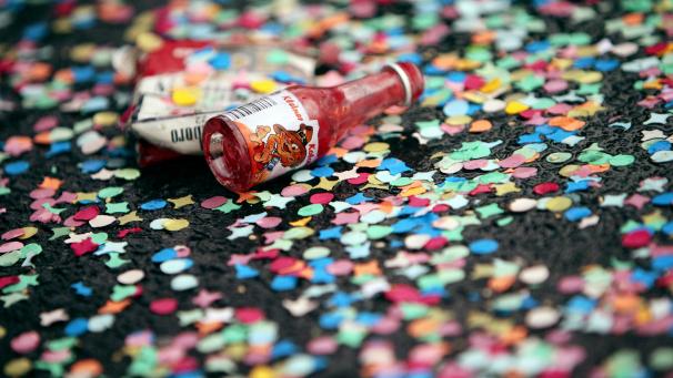 <p>Einzig Konfetti aus Papier ist in Weismes noch erlaubt.</p>