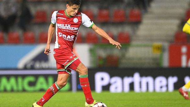 <p>Neuzugang Jelle Vossen traf zweimal für Zukte gegen Waasland.</p>