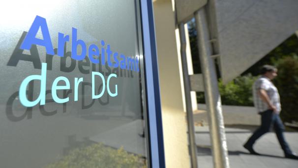 <p>Blick auf das Arbeitsamt der DG</p>