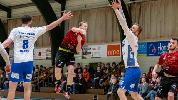 <p>Eric Vreven (Mitte) und Co. wollen gegen Gent den ersten Sieg in der Play-down-Runde einfahren.</p>