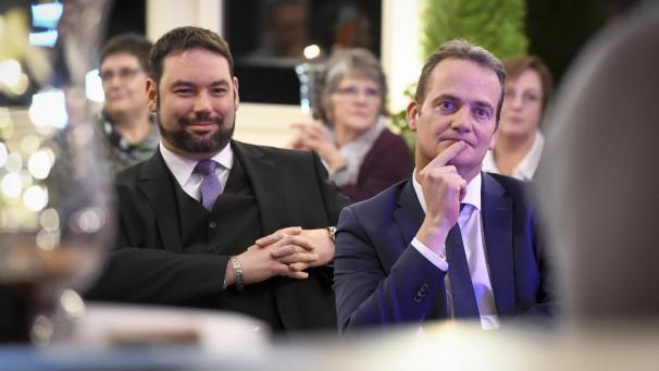 <p>Sie tragen Regierungsverantwortung für ProDG: Harald Mollers (l.) und Oliver Paasch.</p>