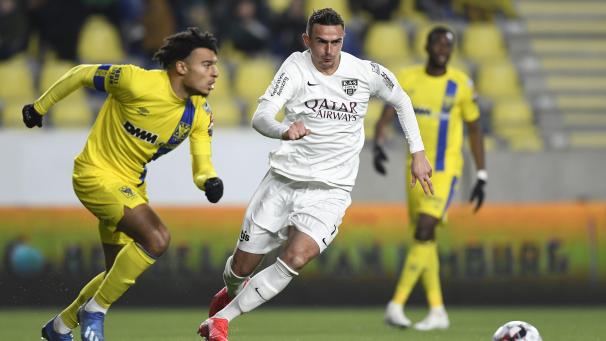 <p>Neuzugang Smail Prevljak stand in der Startelf und traf für die AS Eupen.</p>