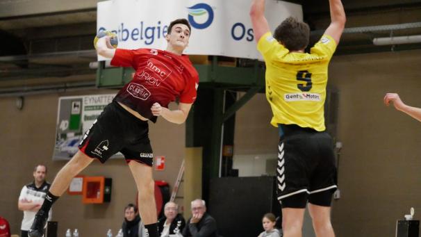 <p>Noah Bartholemy und der HC Eynatten-Raeren feierten einen Heimsieg gegen Gent.</p>
