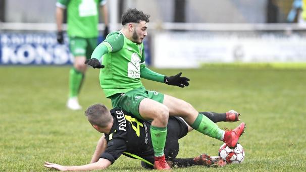<p>Samuel Schyns, der vor etwas mehr als einem Jahr aus der Nachwuchsabteilung der AS Eupen nach Kelmis wechselte, verlässt die Union.</p>