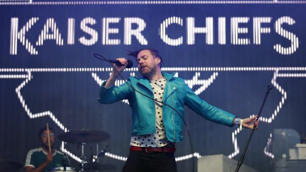 <p>Staraufgebot bei TW Classic 2020 in Werchter, hier Kaiser Chiefs aus Großbritannien.</p>