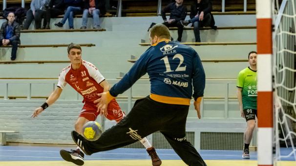 <p>Gregory Lennertz will gegen Izegem seine Treffsicherheit beweisen.</p>