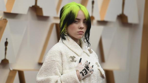 <p>Musikerin Billie Eilish bei der 92. Verleihung der Academy Awards.</p>
