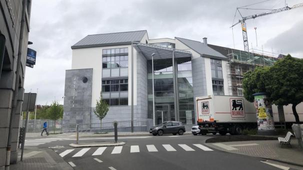 <p>Ein Blick auf das Eupener Gerichtsgebäude</p>