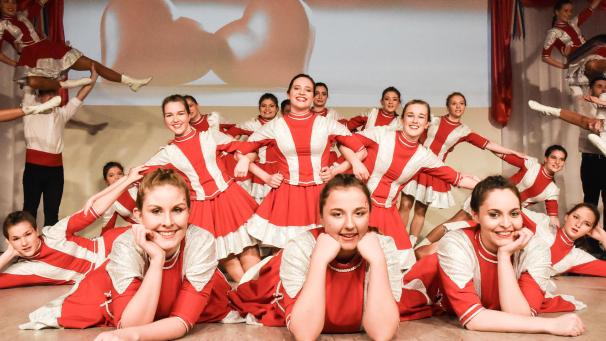 <p>Die Red Steppers überzeugten mit Charme und Schwung.</p>