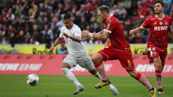 <p>Serge Gnabry (links) traf in Köln zweimal.</p>