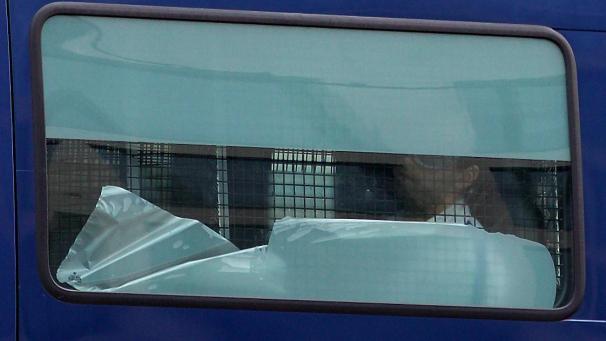 <p>Ein Angeklagter des Terrorprozesses</p>
