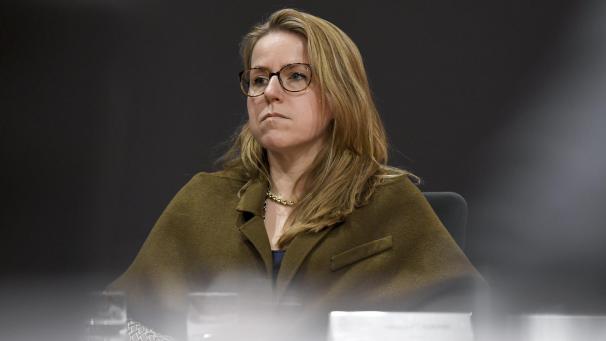 <p>Isabelle Weykmans vertrat Oliver Paasch-</p>