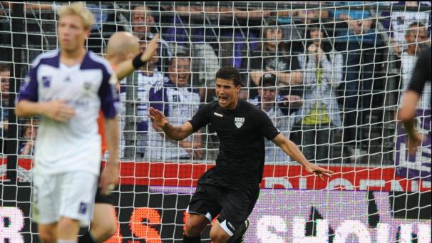 <p>Alex Costa dos Santos erzielte das zwischenzeitliche 0:1 für die AS Eupen.</p>