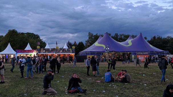 <p>Blick auf die verkleinerte Groezrock-Ausgabe im letzten Jahr</p>