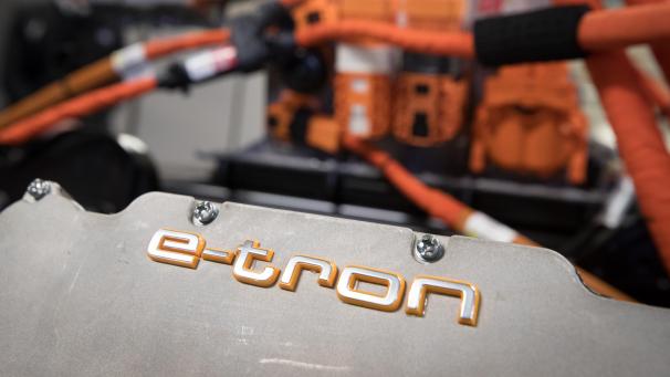 <p>Im Brüsseler Audi-Werk wird das elektrische Modell e-tron produziert.</p>