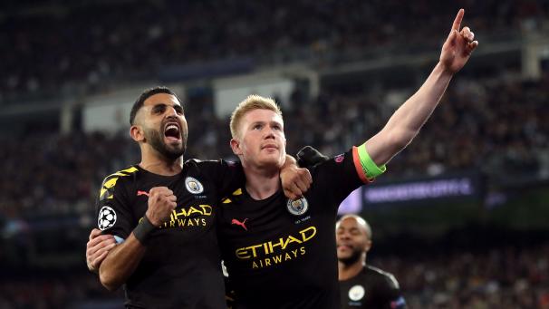 <p>Kevin De Bruyne (r.) glänzte am Mittwochabend gegen Real Madrid.</p>