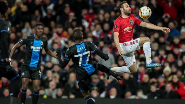 <p>Club Brügge verlor das Rückspiel in Manchester deutlich.</p>