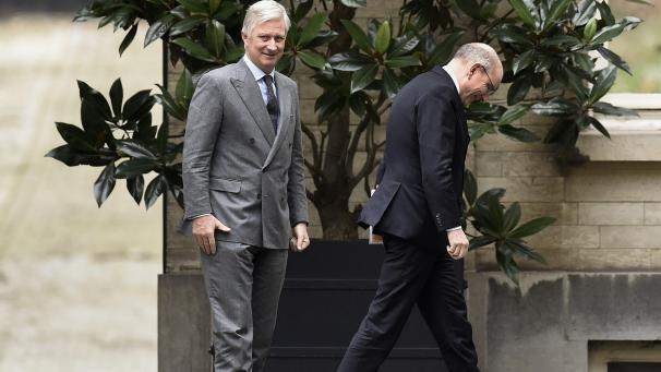 <p>Mit Koen Geens (r.) wollte König Philippe Bewegung in die Koalitionsbildung bringen. Es ging schief...</p>