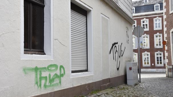 <p>Nicht nur öffentliches, sondern auch privates Eigentum war von den Schmierereien betroffen.</p>