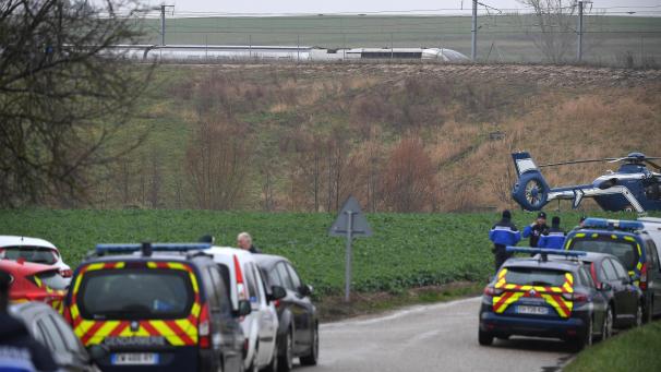 <p>Ein TGV-Zug ist im Elsass teils entgleist.</p>