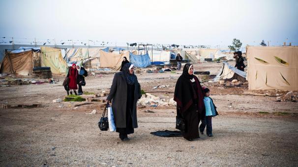 <p>Ein Blick in das Flüchtlingslager Al-Hol in Syrien</p>