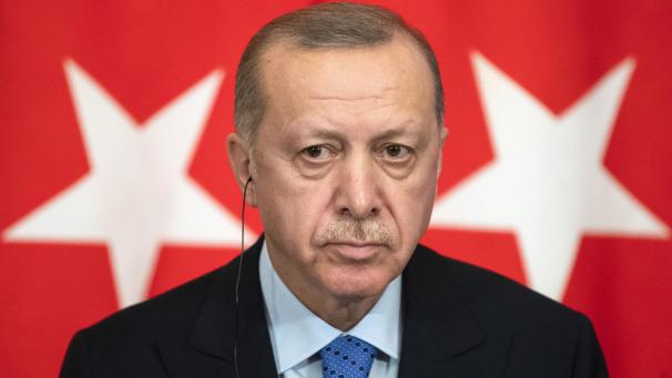 <p>Der türkische Präsident Recep Tayyip Erdogan: hier bei Gesprächen im Kreml.</p>