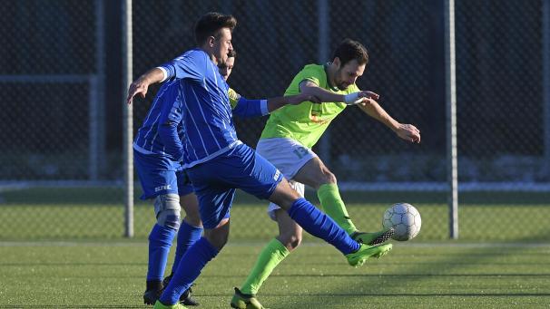<p>Miguel Ordonez (rechts, noch im Trikot der Malmundaria) prophezeit dem FC Eupen eine erfolgreiche Saison.</p>