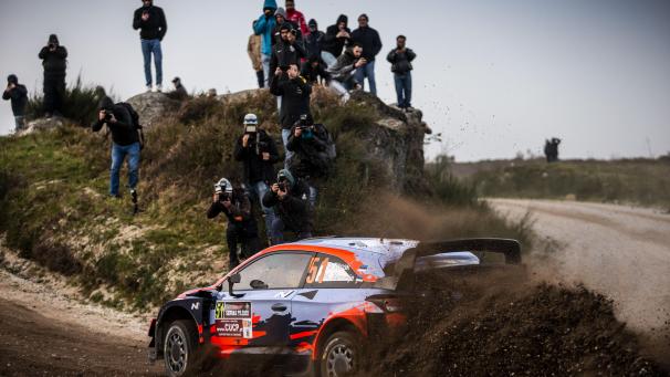 <p>Ott Tänak testete in Portugal die neuen Aerodynamik-Evolutionen am Hyundai i20 WRC.</p>