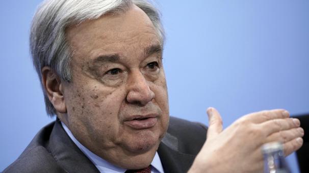 <p>António Guterres: „Covid-19 ist unser gemeinsamer Feind. Wir müssen diesem Virus den Krieg erklären.</p>