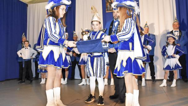 <p>Kein Umzug für das Grüfflinger Kinderprinzengespann</p>