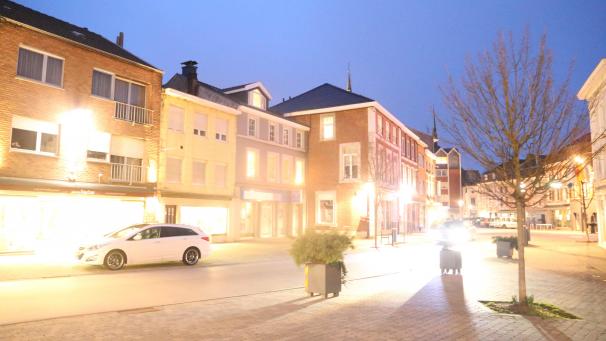 <p>Eupen war am Samstagabend wie leer gefegt.</p>