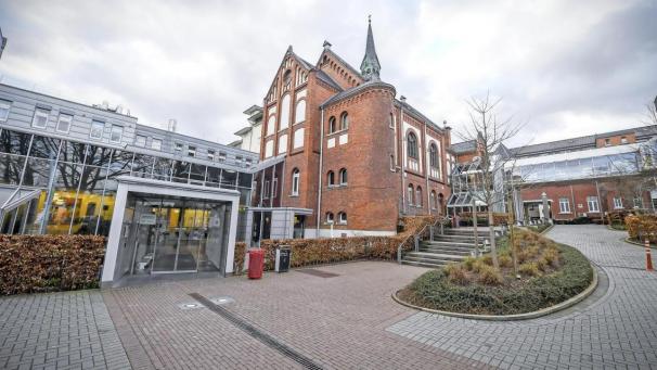 <p>Ein Blick auf das Eupener St.Nikolaus-Hospital</p>