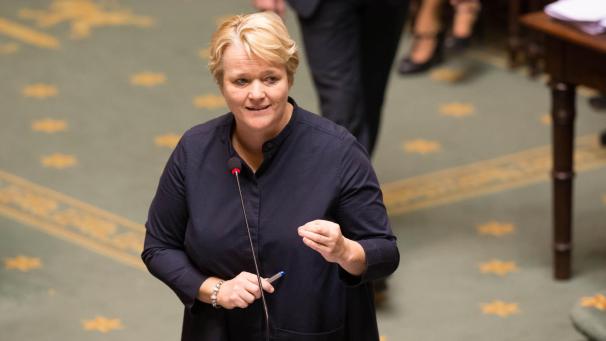 <p>Die föderale Arbeitsministerin Nathalie Muylle</p>