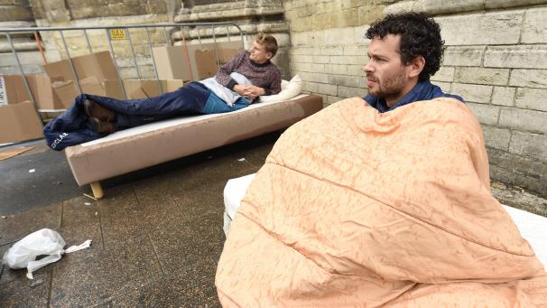 <p>Obdachlose bekommen in Etterbeek jetzt ein Hotelzimmer.</p>