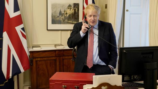 <p>„Ich habe milde Symptome“: Großbritanniens Premierminister Boris Johnson hat sich mit dem Coronavirus infiziert.</p>