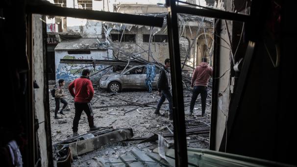 <p>Der Bürgerkrieg in Syrien ist in seinem zehnten Jahr. Weite Teile der Provinz Idlib durch Kämpfe unbewohnbar geworden.</p>