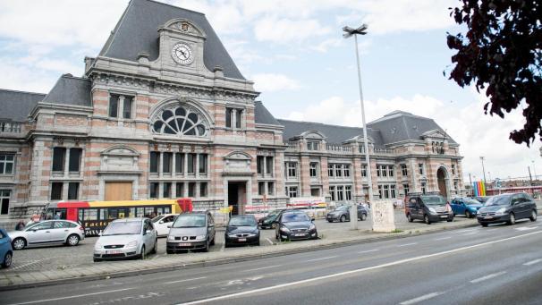 <p>Der Bahnhof von Tournai.</p>