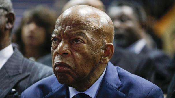 <p>Der demokratische Abgeordnete John Lewis war eine Ikone der schwarzen Bürgerrechtsbewegung.</p>