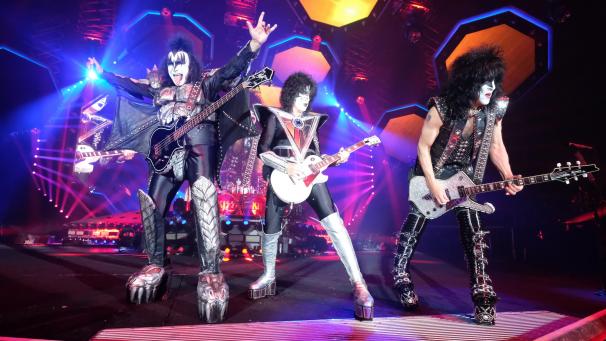 <p>Die Band Kiss</p>