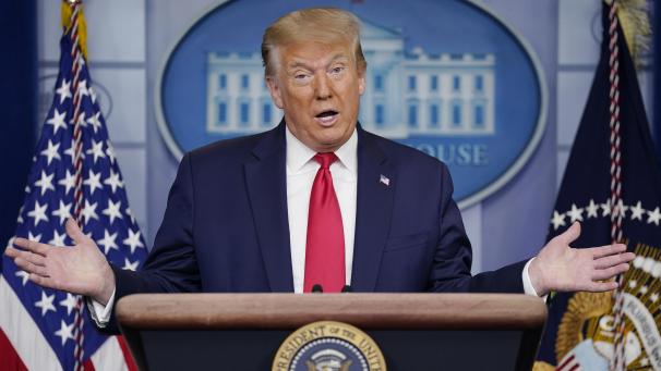 <p>Will wieder zu den „Menschen“ sprechen: Donald Trump.</p>