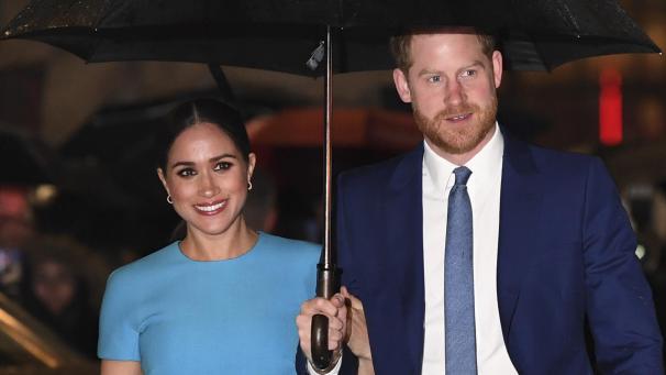 <p>Herzogin Meghan und Prinz Harry</p>