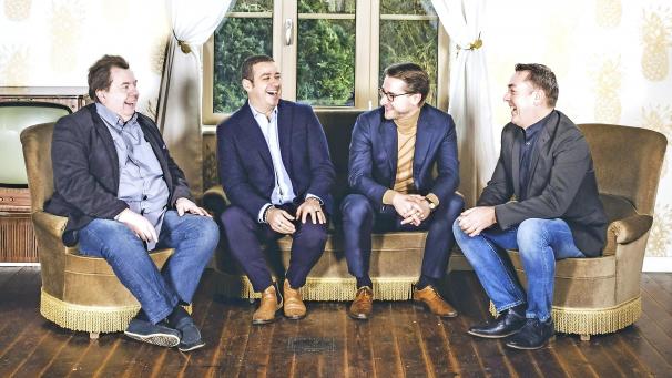 <p>Auf dem Bild sind Jean-Pierre Haeck, Antoni Sykopoulos, Daniel Hilligsmann und Tony Backes (v.l.) zu erkennen.</p>