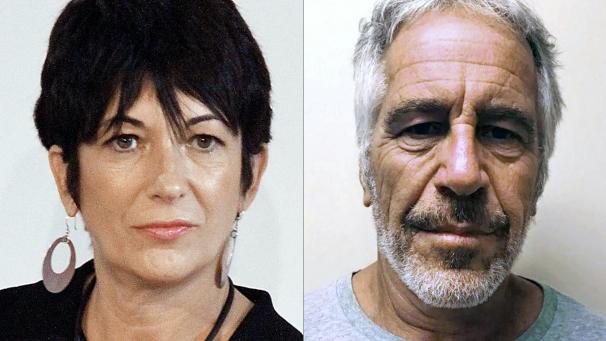 <p>Ghislaine Maxwell (l.) und Jeffrey Epstein</p>