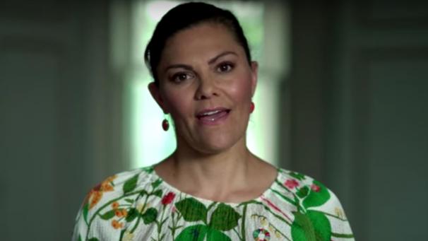 <p>Schwedens Kronprinzessin Victoria hielt zur Pride eine kurze Rede.</p>