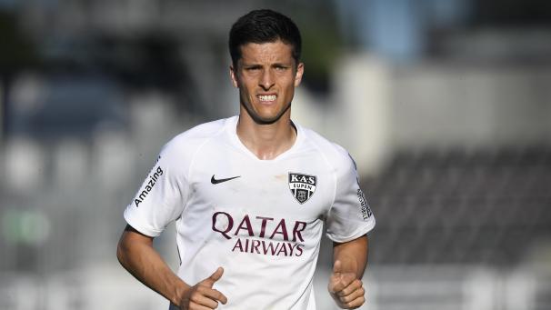 <p>AS-Mittelfeldspieler Stef Peeters beim Testspiel gegen Sint-Truiden.</p>